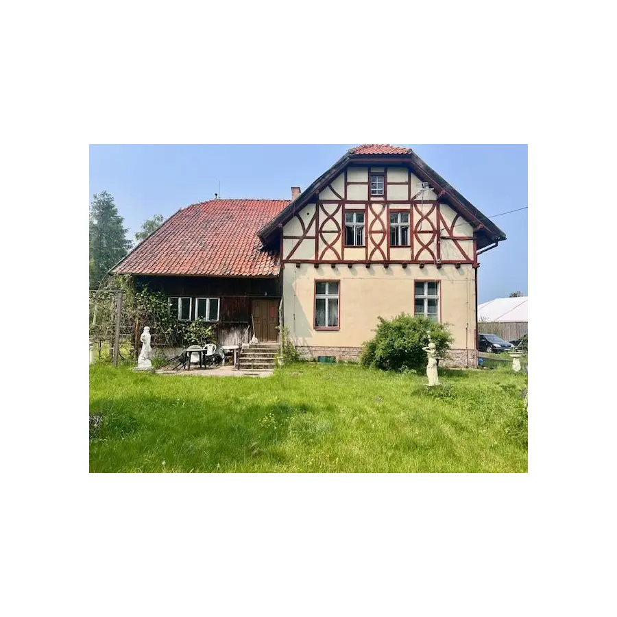 warmińsko-mazurskie, lidzbarski, Lidzbark Warmiński, Łaniewo, Duży dom/ogród 4109 m2/warmińsko-mazurskie