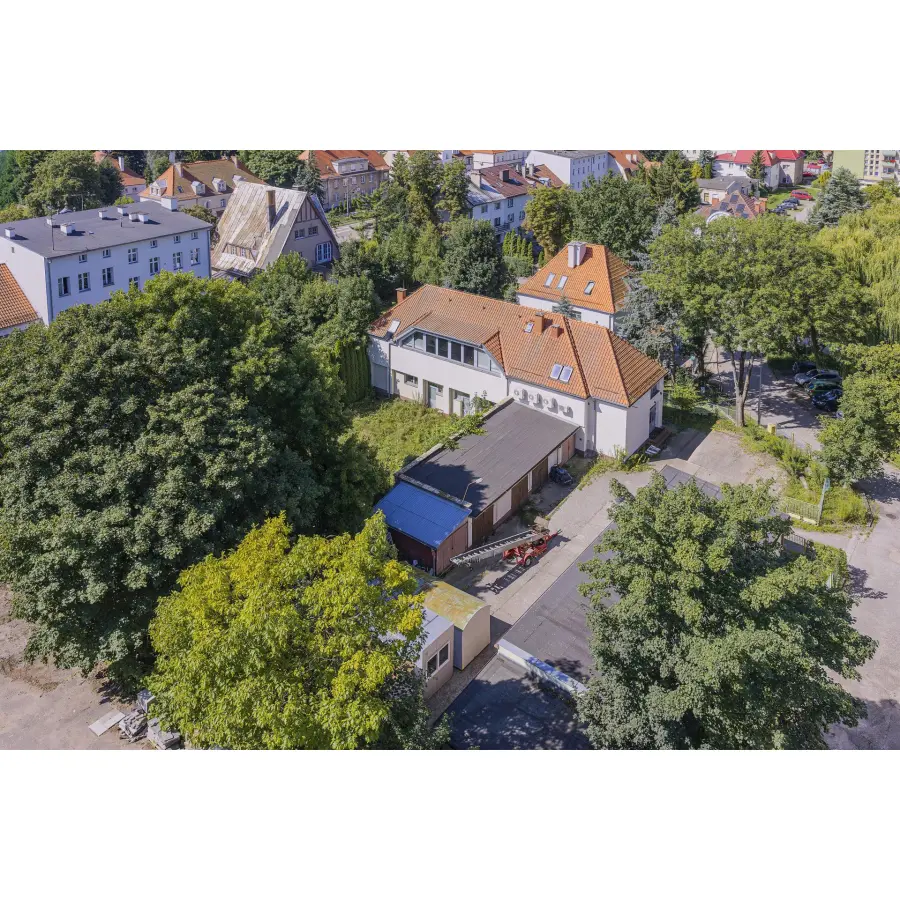 warmińsko-mazurskie, Elbląg, Generała Kazimierza Pułaskiego, ELBLĄG CENTRUM – KOMPLEKS BIUROWY + GARAŻE | 1 312 m² DZIAŁKI